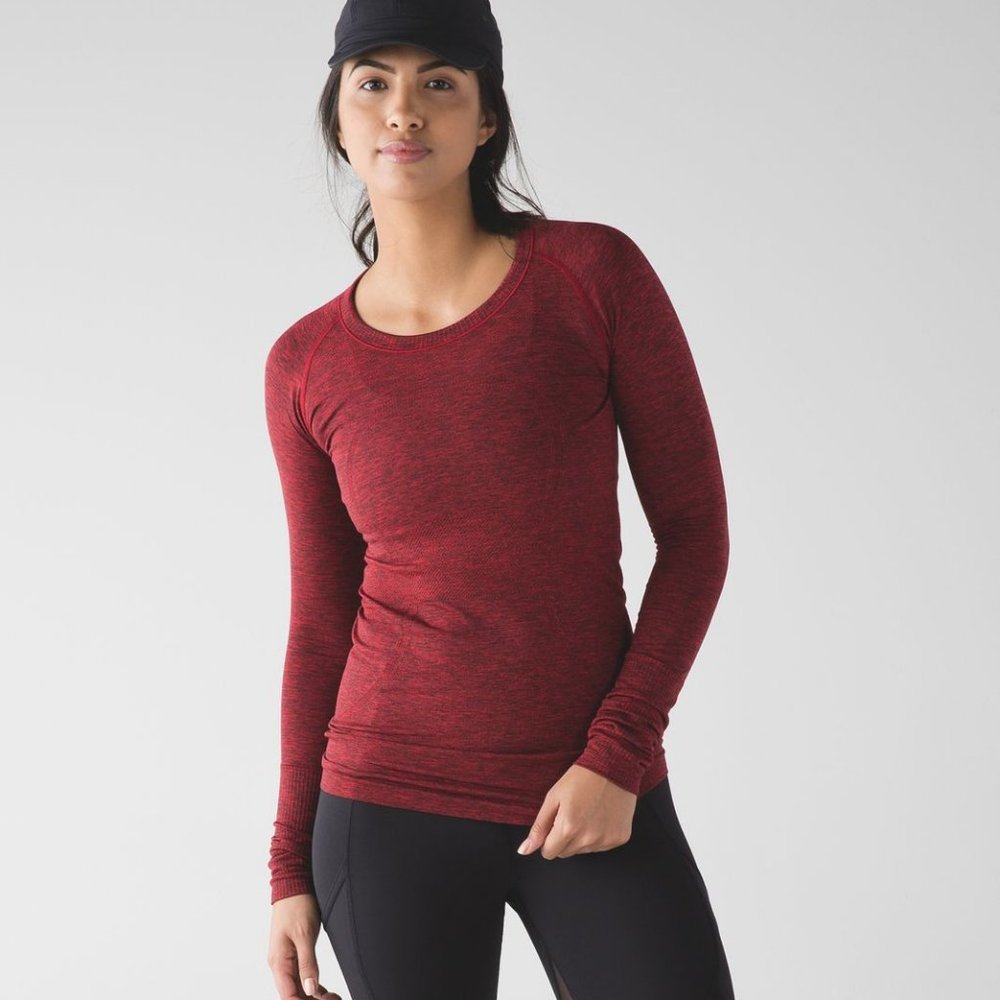 Lululemon Swiftly Tech Long Sleeve Crew 2.0 -- Sz 6